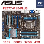 ASUS P8Z77-V LE PLUS Desktop Motherboard Z77 Socket LGA 1155 DDR3 32G ATX UEFI BIOS Original Used