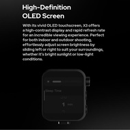 allnew365-SG Irfora X3S 2.4G Wireless Flash Trigger Transmitter for Cameras HighDefinition OLED Touc