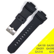 Watch Accessories Rubber Strap For Casio G-shock GA-150 GA 200 201 ga300 ga310 GLX Men's Pin Buckle 