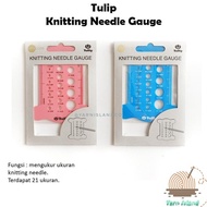 Tulip knitting needle gauge