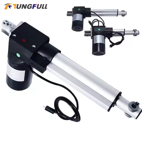 High Thrust Telescopic Linear Motor Actuator 30mm/50mm/100mm Stroke Electric Push Rod Motor 12V/24V 
