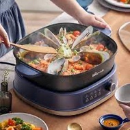 Bear DHG-C60J5 multi-function hot pot - Large capacity up to 1600w, fast heating - 6L capacity for 2