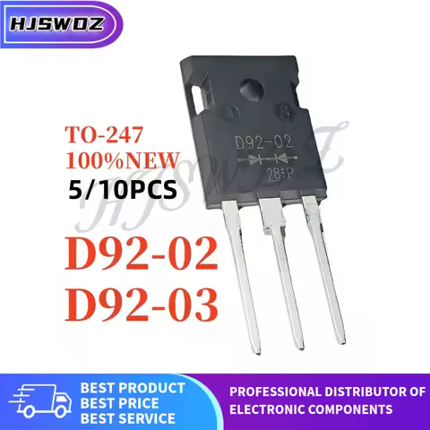 5PCS-10PCS D92-02 D92-03 ESAD92-02 ESAD92-03 D92 TO-3P fast recovery rectifier diode welders common 