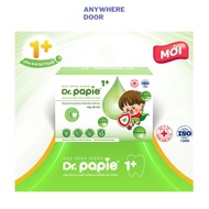 Gạc rơ lưỡi DR.PAPIE 1+ (30gói/ hôp) làm sạch răng lưỡi nướu phòng chống sâu răng cho bé từ 1 tuổi