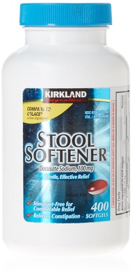 Signature Stool Softener 100 mg, 400 Softgels Kirkland Signature Stool Softener 100 mg, 400 Softgels