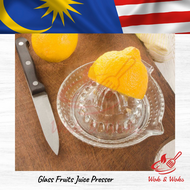 Glass Fruits Juice Presser / Kaca Penekan Air Buah