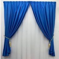 #B10 Ready Made Curtain 99%Blackout Siap Jahit Langsir Langsir RAYA Kain Tebal 100%Polyester Blackout