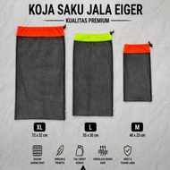 Koja fish - foldable pocket Koja - Drawstring Koja - Latest Koja - Eel - Thick material Koja Jaring 