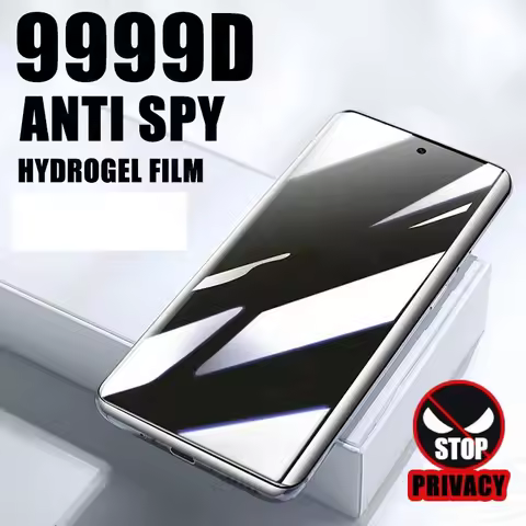 Privacy Hydrogel Film For Vivo IQOO 12 V21 5G V21e 5G X100 Pro Anti-Spy Screen Protector