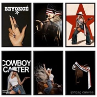 Beyonce Cowboy Poster No Framed Poster Kraft Club Bar Paper Vintage Poster Wall Art Painting Bedroom