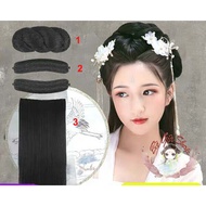 Fake bun hair for hair styling