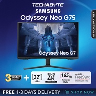 Samsung Odyssey Neo G75 | 32" UHD | VA | 165Hz | 1ms | AMD FreeSync Premium Pro Curved Gaming Monitor (LS32BG752NEXXS)