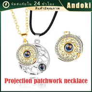 Magnetic Couple Necklace Horoscope Accessories Length 50 Cm.jewelry Pendant Beautiful