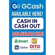 Gcash Tarp Cash-In/Cash-Out