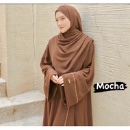 ABAYA ALA MEKAH ABAYA  LOOSE ABAYA HITAM PUTIH OLIVE UMRAH ABAYA FATEEMA
