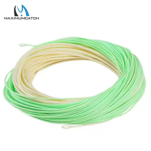 Maximumcatch Fly Fishing Switch Line 4/5/6/7/8wt 100ft Double Color Fly Fishing Line Weight Forward 