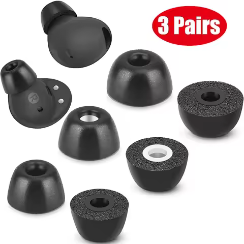 For Samsung Galaxy Buds 2pro Memory Form Ear Tips S/M/L Replacement Earphone Reduce Noise Anti-Slip 
