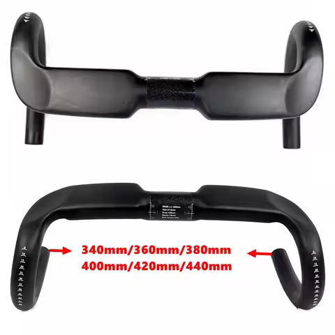 BIKEDOC HB24 New Model Full Carbon Handlebar Road/Bent Bar Track Sprinter Bar Drop Bar UD Matte 31.8