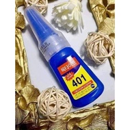 401 glue, nail glue, super strong, super durable, blue