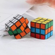 GANTUNGAN MINI CUBE RUBIK KEYCHAIN 3x3 CONTENTS 12 PCS