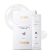 d'alba Italian White Truffle Waterfull Vegan Sleeping Pack, Non Washable Night Serum Mask