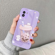 [U77] Softcase Glass Lilac Samsung A03 A03S A03 Core A02 A02S - Softcase Mirror Samsung A03 - Case G