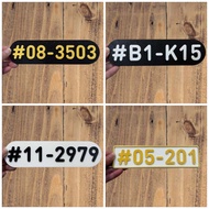 [SG seller] Customized House Unit Number | Door Sign Gate Sign | HDB Unit Number