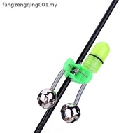 F1MY 10Pcs Set Luminous Fish Bells Fish Bite Hook Alarm Double Ring Alarm Suitable For Night Fishing