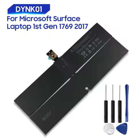 Replacement Battery For Microsoft Surface Laptop 1st Gen 1769 2017 2019 G3HTA036H DYNK01 5970mAh