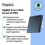 AQARA Smart Wall Switch H1 Pro | Double Rocker | Zigbee 3.0 | HomeKit & Alexa