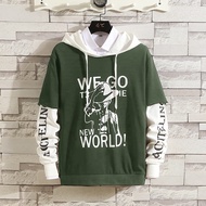 (BISA COD)SWEATER HODDIE LENGAN PANJANG WEGO LUFFY