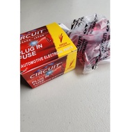 Circuit 10amp plug in fuse standard size (100pcs) car fuse