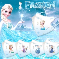 Fashion face mask solid style 50pcs 3D Kid Mask Cartoon Aisa Frozen Anime Mask Mix Color 5D Duckbill
