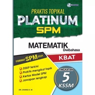 [2023]Buku Latihan Praktis Topikal Platinum SPM Matematik Dwibahasa Tingkatan 5 KSSM