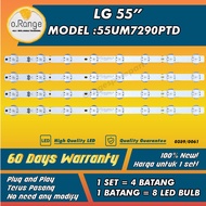 55UM7290PTD LG 55" LED TV BACKLIGHT (LAMPU TV) LG 55 INCH LED TV BACKLIGHT 55UM7290
