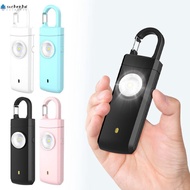 SUCHENHD Emergency LED Torch Keyring, ABS 130dB Personal Alarm Safety Keychain,  Portable Keychain A