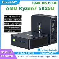 GMKtec M5 Plus AMD Ryzen7 5825U Win11 DDR4 Nvme Pcie SSD WIFI6 BT5.2 Desktop Gaming MINI PC