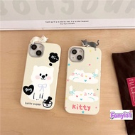 Casing Compatible for IPhone 16 11 15 14 13 12 Pro Xs Max XR X 7 8 6 6S Plus SE 2020 Phone Case Ins 