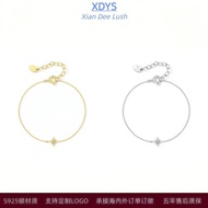 2026 New Style AG Puppy French Bracelet Sterling Silver S925 Bracelet Twin Series Love Light Luxury 