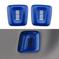 2pcs/set Paint Blue/red Car Roof Microphone Cover Trim for BMW X1 X3 X4 X5 X6 X7 3 5 Series F48 G01 