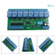 Mary 8 Isolated Input 8 Output DIN35 C45 Rail Box UART RS485 Modbus RTU Control