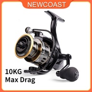 Mini Spinning Fishing Reel 500 Max Drag 10kg Mesin Pancing with Metal Handle Freshwater Fishing Panc