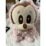 Kikirumi Minnie Alpaca Teddy Bear From Disney ︎ Size Approximately 30 Cm.