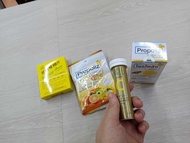 set ไอ gumgig pean + Propoliz vit C + Hicee หลอด + poproliz พ่นคอ