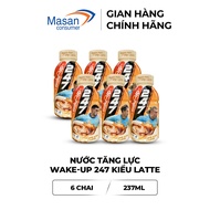 [23.10 Voucher 18% CHO ĐƠN TỪ 199K][Chọn loại] Nước Tăng Lực Wake-up 247 Vị Cà Phê Kiểu Latte 237ml