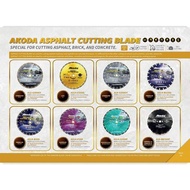14" AKODA ASPHALT ROAD CUTTING BLADE GREY ECONOMIC ( A14-S350GY )