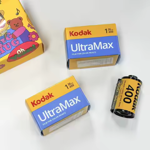 KODAK UltraMax 400 Color Print Film 135 Color Film 36 Exposure Per Roll Fit 1-10 Roll for Kodak H35 