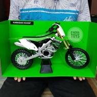 Diecast Miniature Motorcycle Cross Trail Kawasaki KX 450F