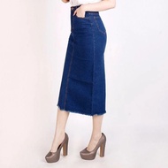 MIDI SPAN JEANS SKIRT RAWIS 7/9