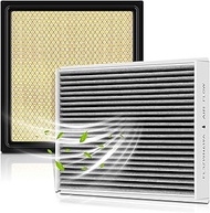 FA1883 Engine and Cabin Air Filter Set Fit for Ford Expedition (2018-2024) F-150 2.7L 3.0L 3.3L 3.5L